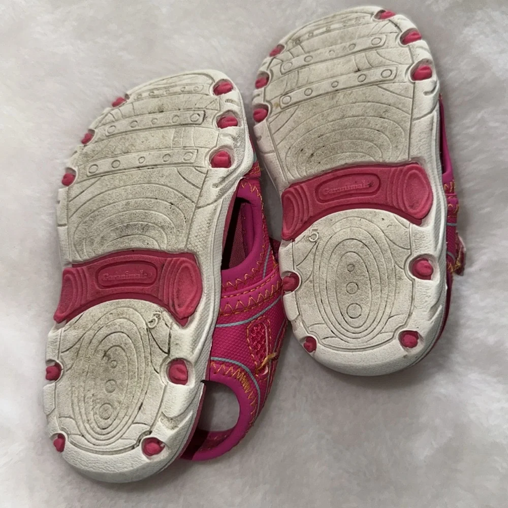 Garanimals size 5, pink blue, hiking shoes, sandals - Picture 2 of 3